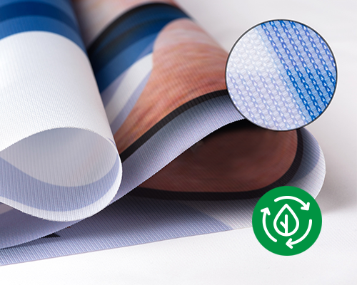 Recycelter Fahnenstoff